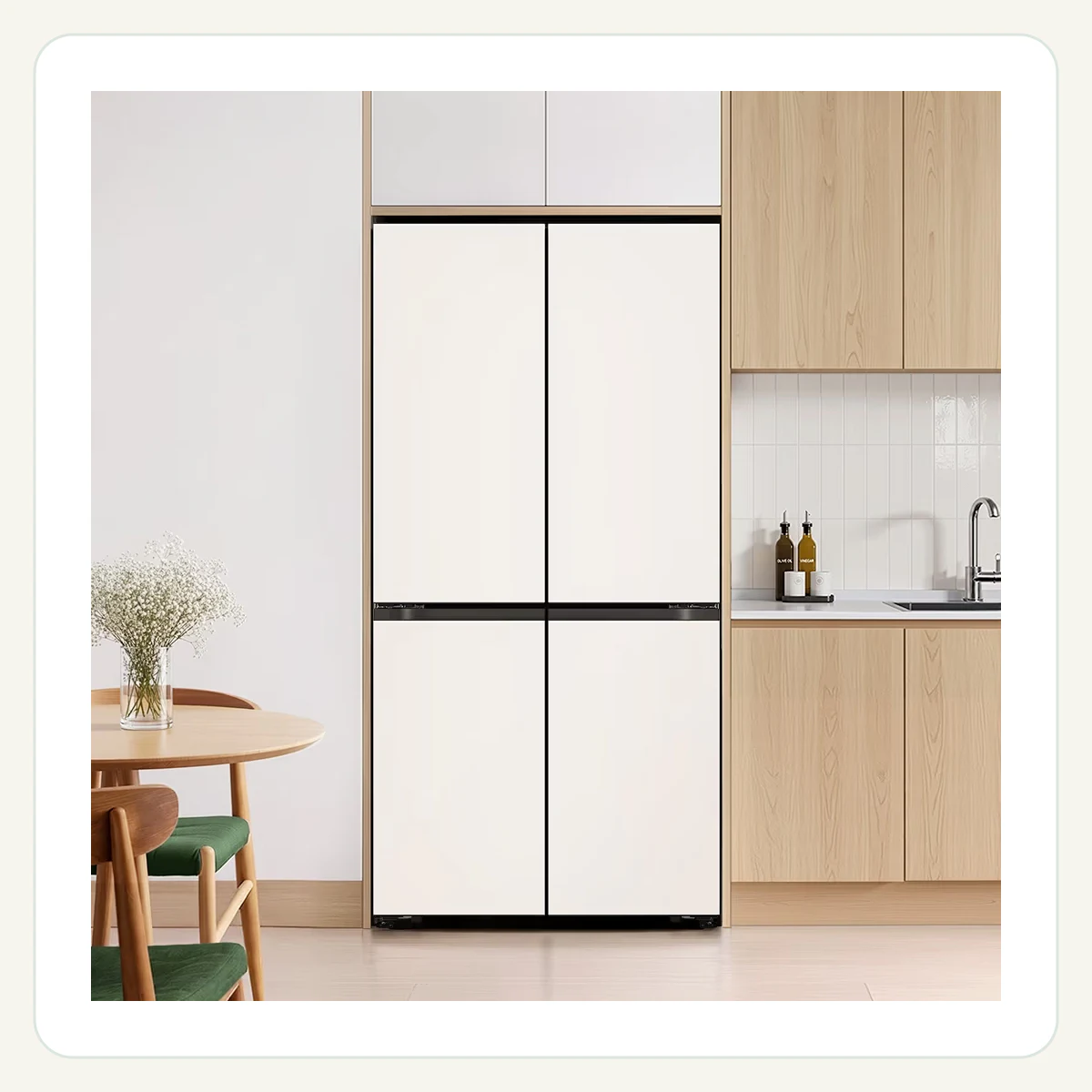 LG 디오스 AI 오브제컬렉션 냉장고 Fit & Max 제품 이미지