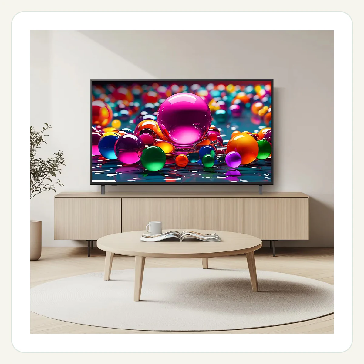 LG 울트라 HD TV AI (스탠드형) 제품 이미지