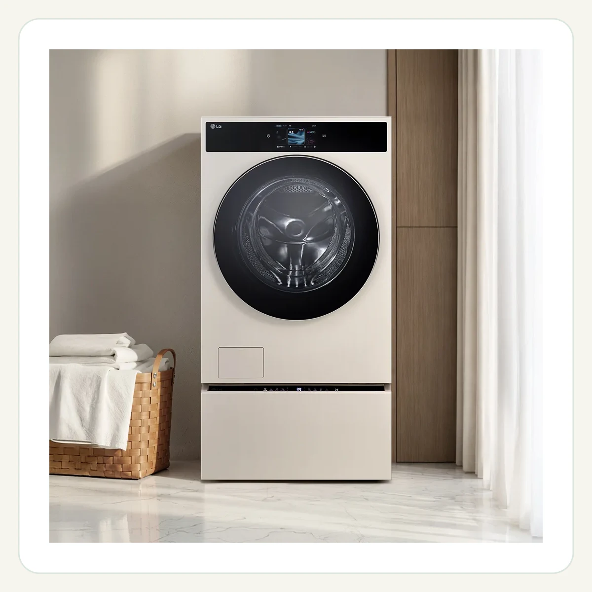 LG 트롬 AI 오브제컬렉션 워시콤보 + 미니워시 제품 이미지