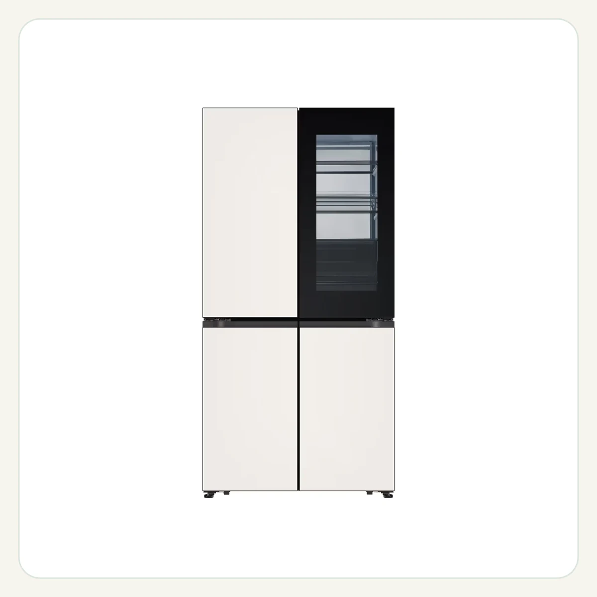 LG 디오스 AI 오브제컬렉션 냉장고 Fit & Max (노크온) 제품 이미지