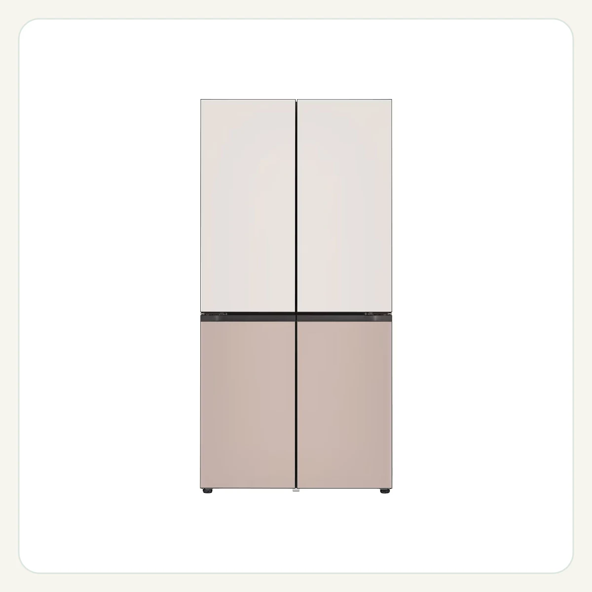 LG 디오스 AI 오브제컬렉션 냉장고 Fit & Max 제품 이미지