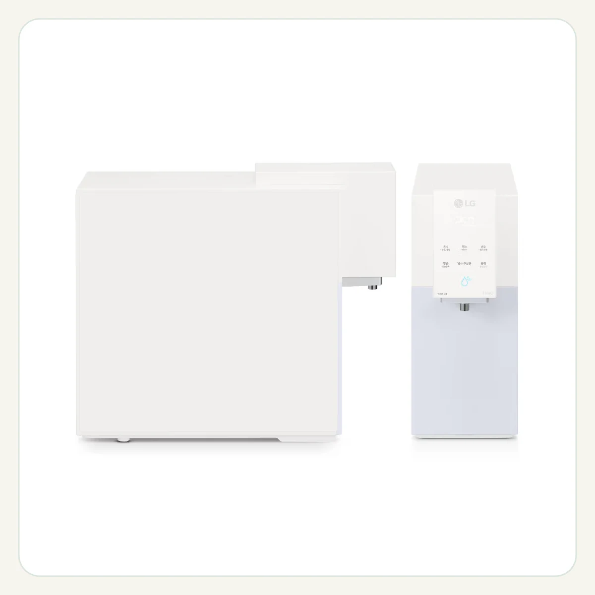 LG 퓨리케어 오브제컬렉션 정수기(음성인식/맞춤 출수, 냉온정) 제품 이미지