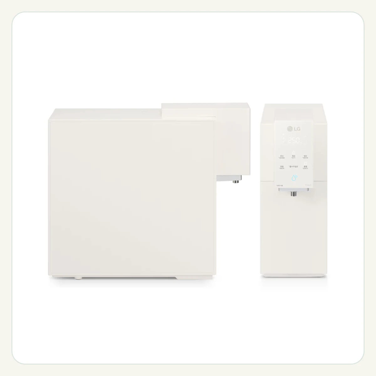 LG 퓨리케어 오브제컬렉션 정수기(음성인식/맞춤 출수, 냉온정) 제품 이미지