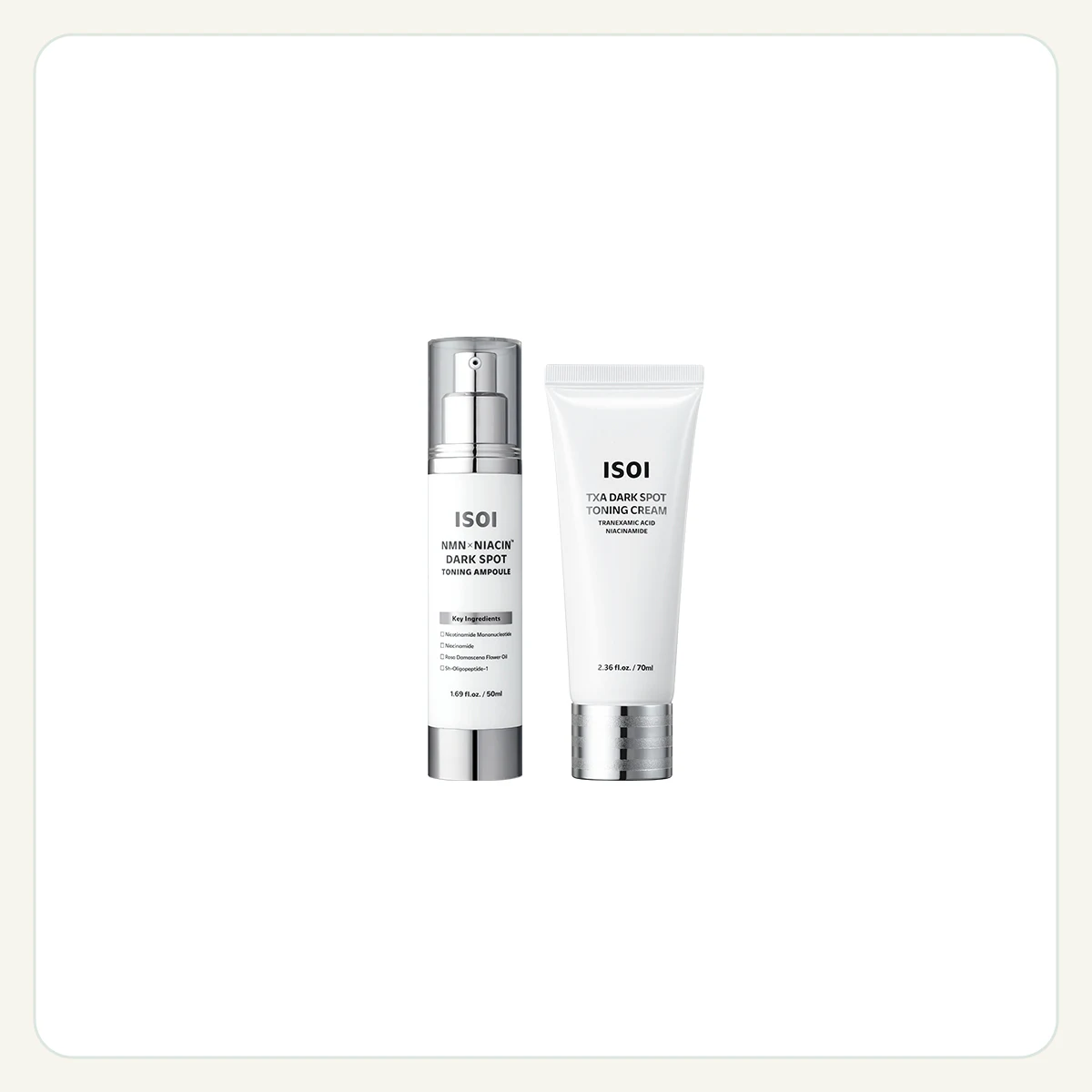 TXA+NMN 기미토닝 시너지 세트(백광기미앰플 50ml+백광기미크림 70ml) 제품 이미지