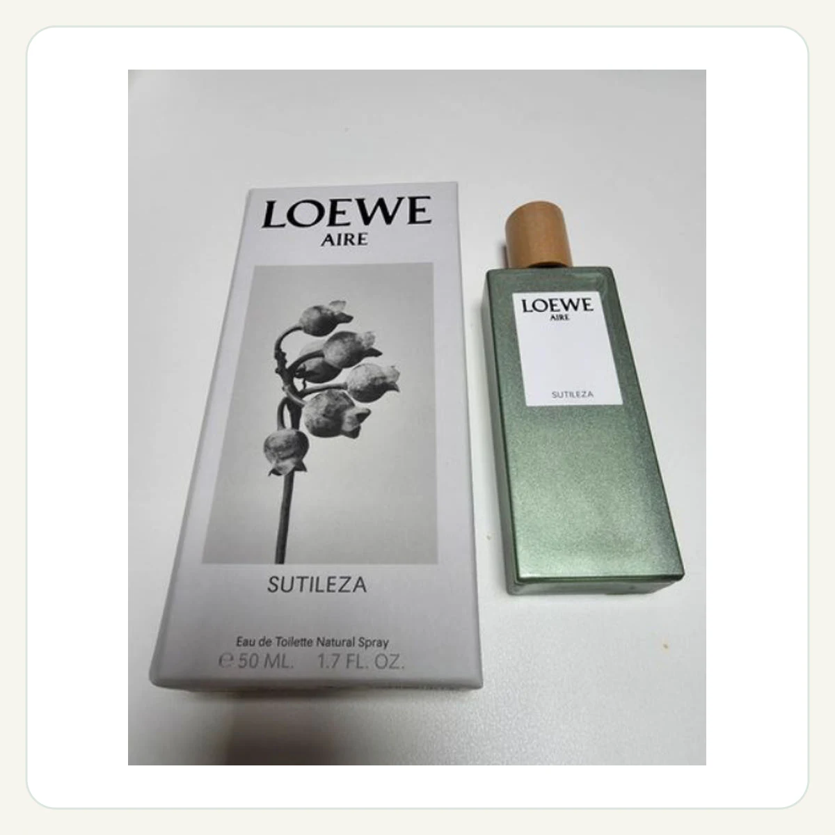 로에베 여자향수 아이레 수틸레사 오드뚜왈렛 감성무드 시그니처향수 50ml, 1개 제품 이미지